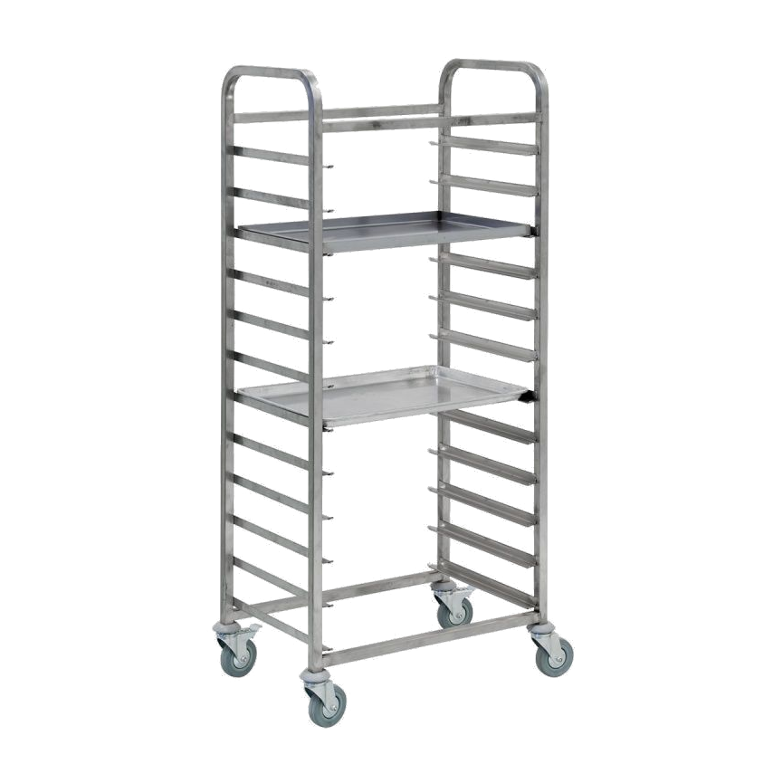 Estante modular en acero inoxidable