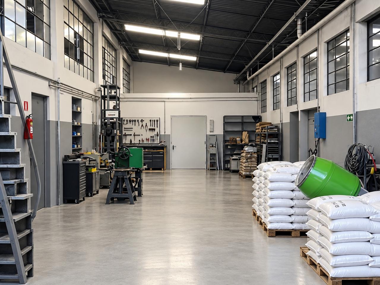 Planta de producción de Industrias ACERMEC en Piñeyro